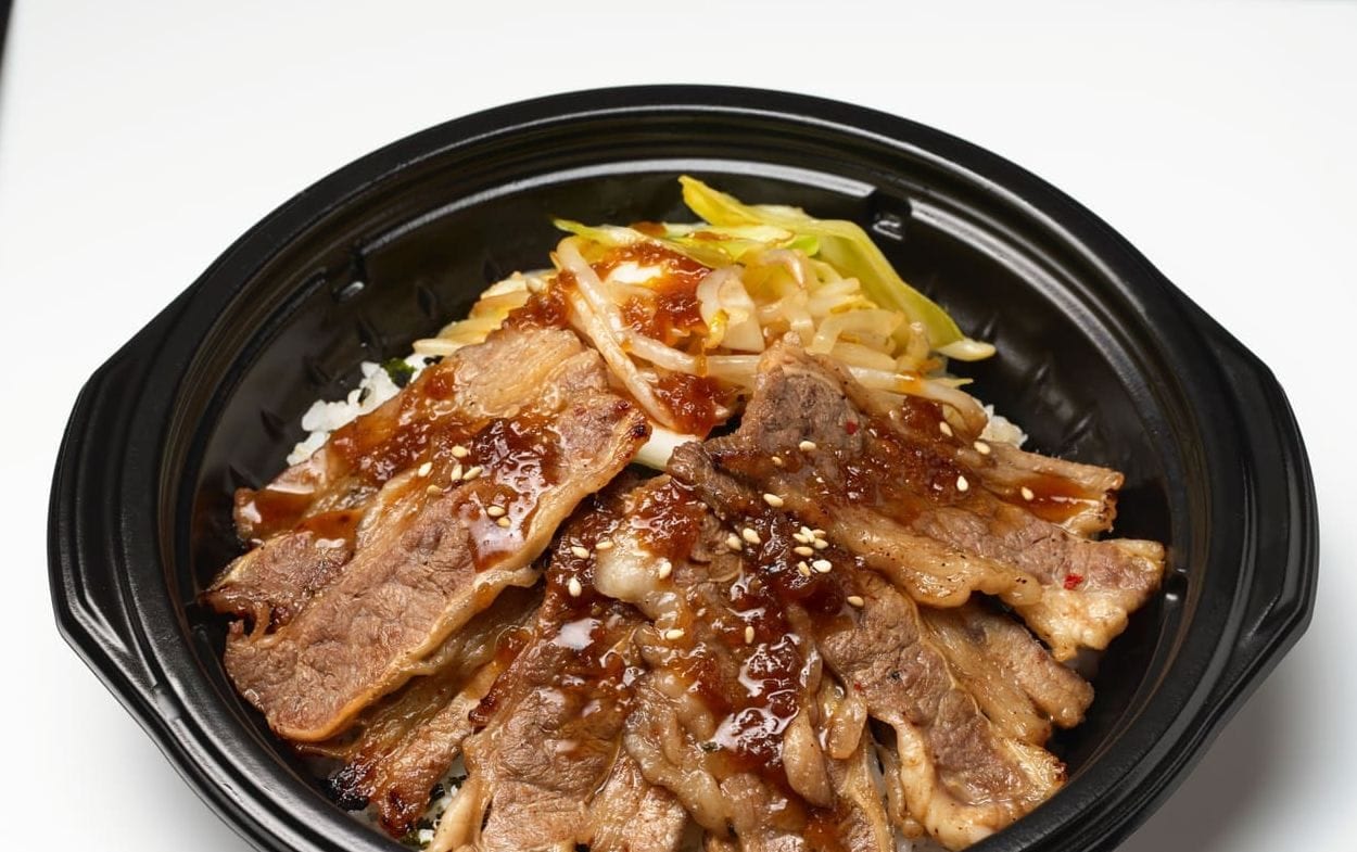 テイクアウト鉄板焼肉丼